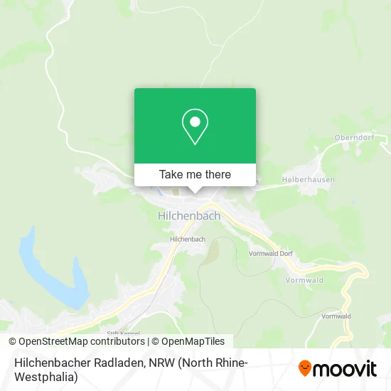 Карта Hilchenbacher Radladen