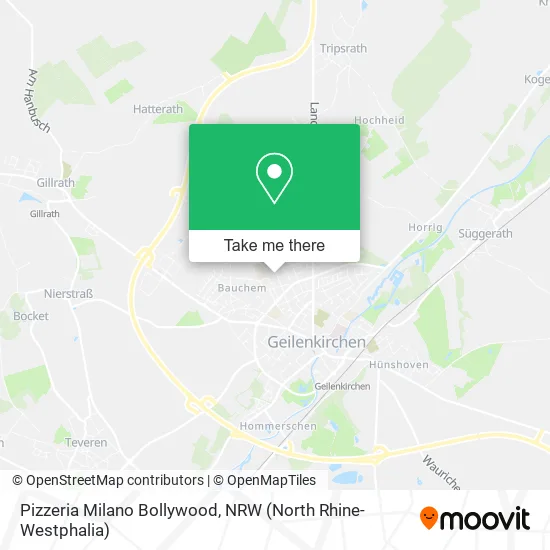 Карта Pizzeria Milano Bollywood