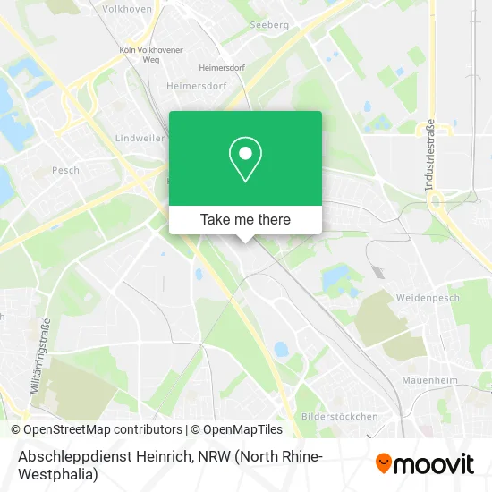 Abschleppdienst Heinrich map