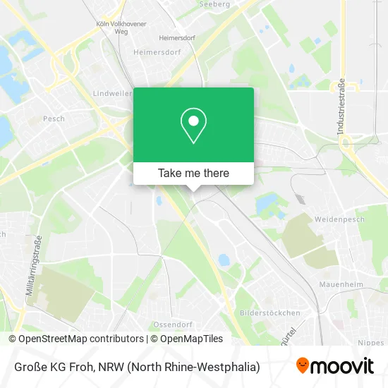 Карта Große KG Froh