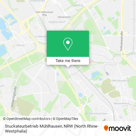 Карта Stuckateurbetrieb Mühlhausen