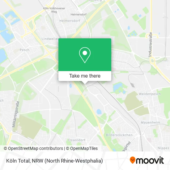 Карта Köln Total