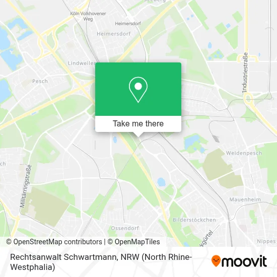 Rechtsanwalt Schwartmann map