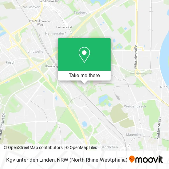 Карта Kgv unter den Linden