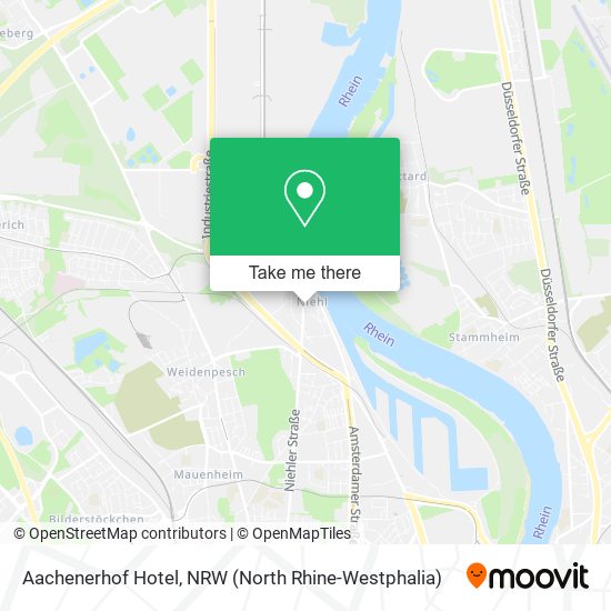 Aachenerhof Hotel map