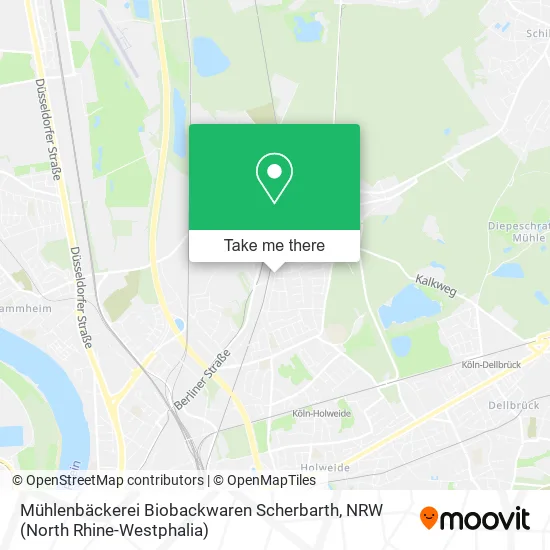 Карта Mühlenbäckerei Biobackwaren Scherbarth