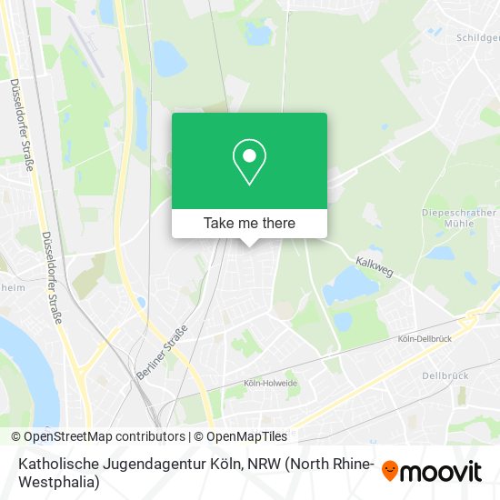 Katholische Jugendagentur Köln map