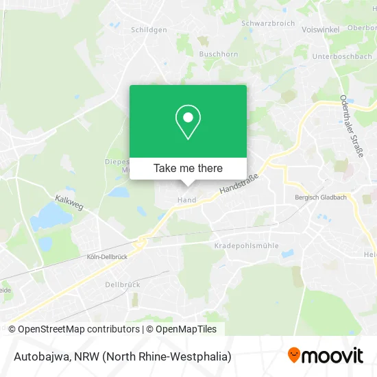 Карта Autobajwa