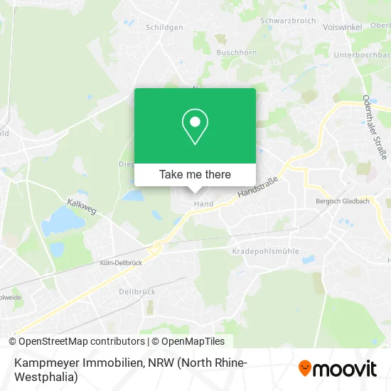 Kampmeyer Immobilien map