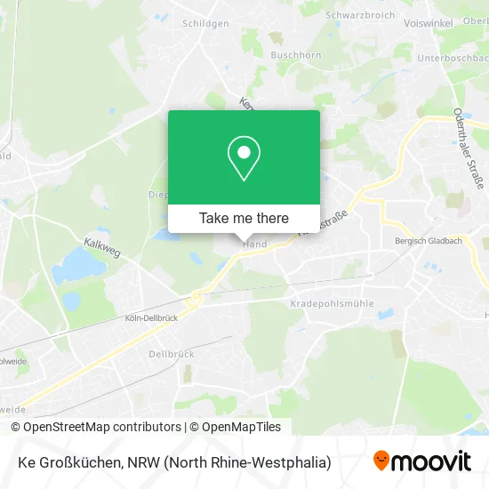 Карта Ke Großküchen