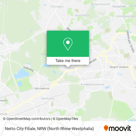 Карта Netto City Filiale