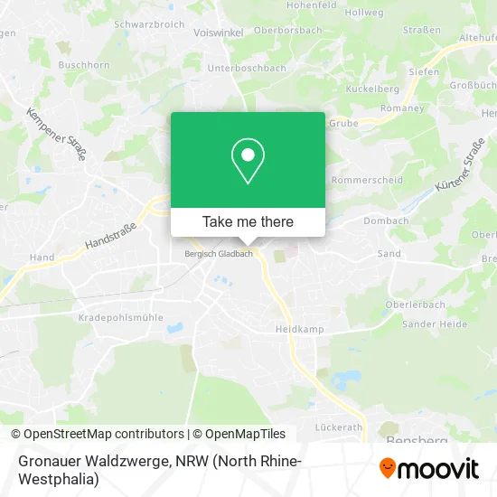 Gronauer Waldzwerge map