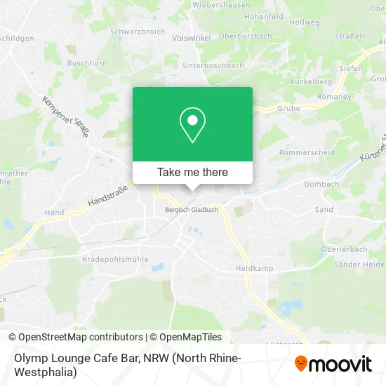 Olymp Lounge Cafe Bar map