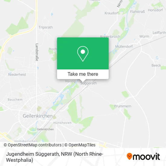 Jugendheim Süggerath map