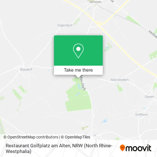 Карта Restaurant Golfplatz am Alten