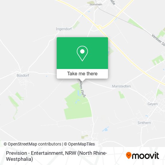 Prevision - Entertainment map