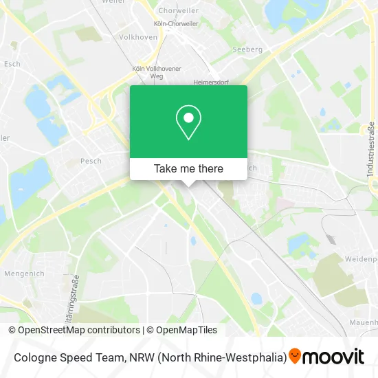 Карта Cologne Speed Team
