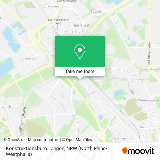 Карта Konstruktionsbüro Langen