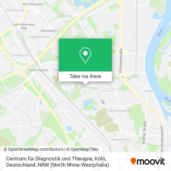 Centrum für Diagnostik und Therapie, Köln, Deutschland map