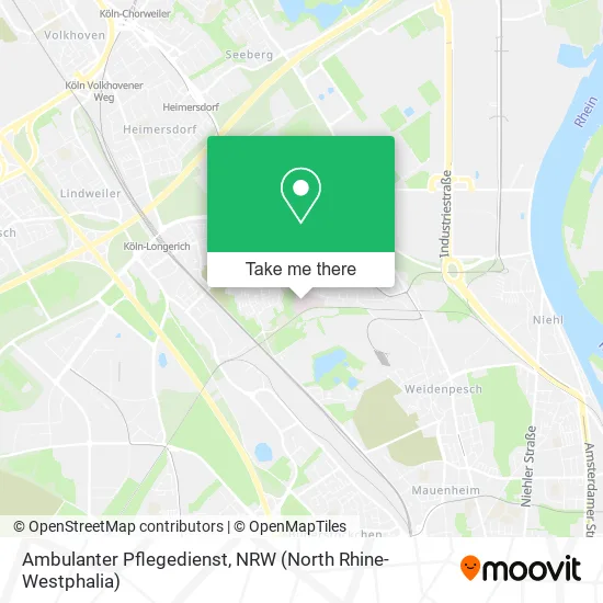 Ambulanter Pflegedienst map