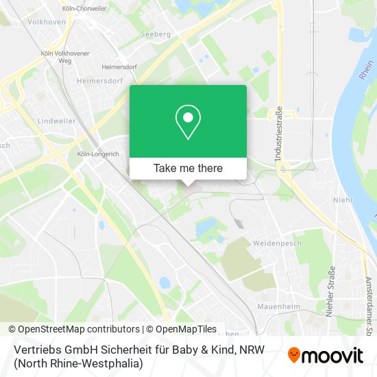 Vertriebs GmbH Sicherheit für Baby & Kind map