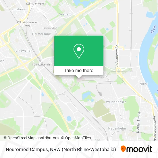 Neuromed Campus map