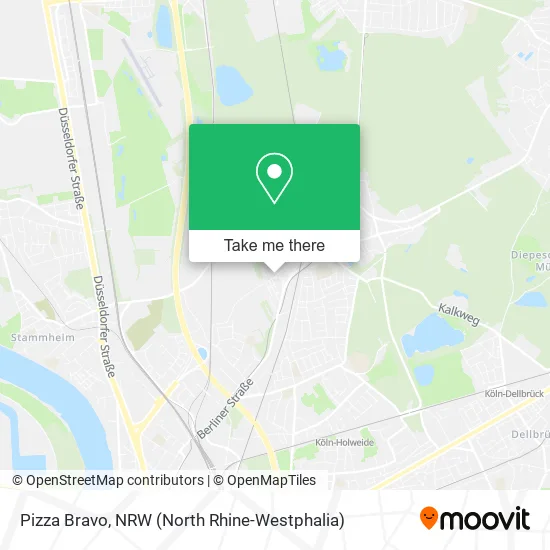 Карта Pizza Bravo