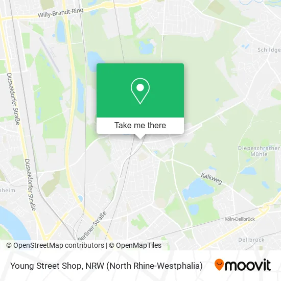 Карта Young Street Shop