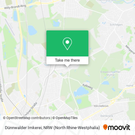 Dünnwalder Imkerei map