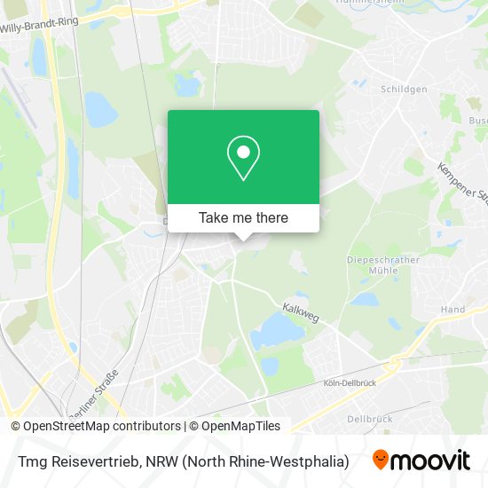 Tmg Reisevertrieb map