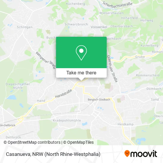 Карта Casanueva