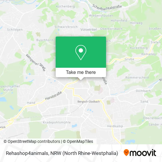 Rehashop4animals map