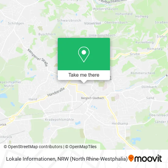 Lokale Informationen map