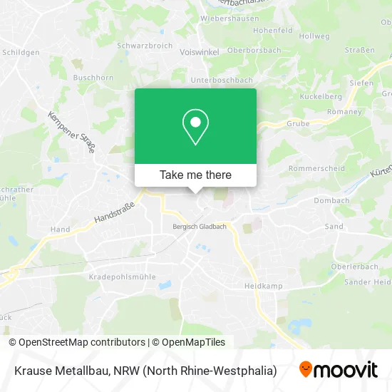 Карта Krause Metallbau