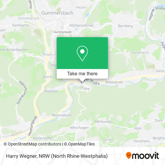 Карта Harry Wegner
