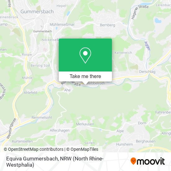 Equiva Gummersbach map