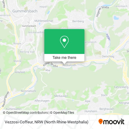 Vezzosi-Coffeur map