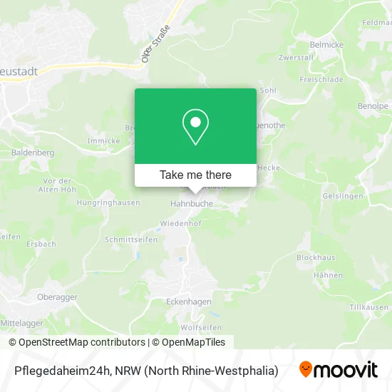 Карта Pflegedaheim24h