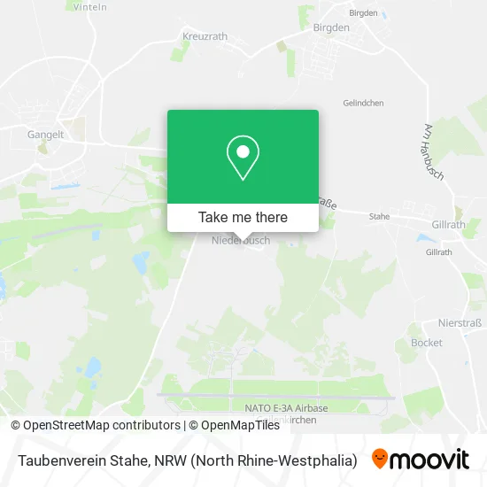 Taubenverein Stahe map