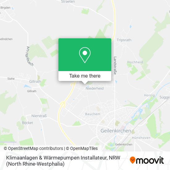 Klimaanlagen & Wärmepumpen Installateur map