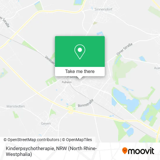 Карта Kinderpsychotherapie