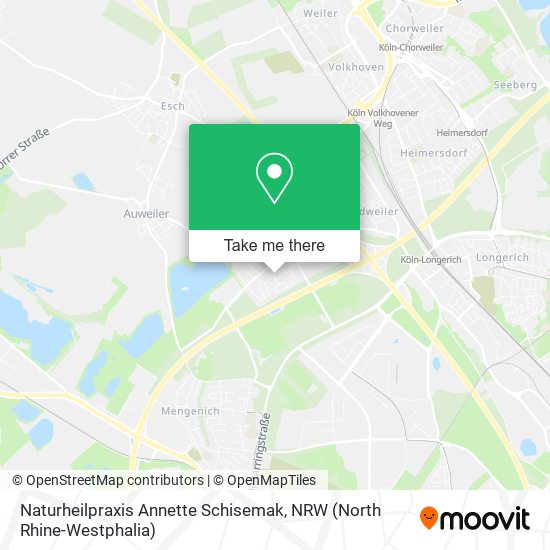 Naturheilpraxis Annette Schisemak map