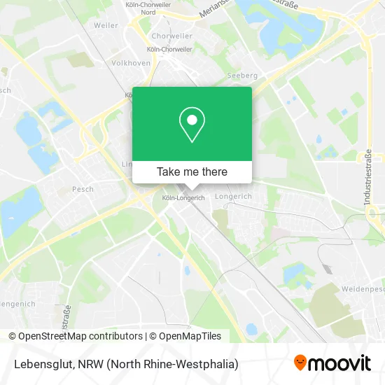 Карта Lebensglut