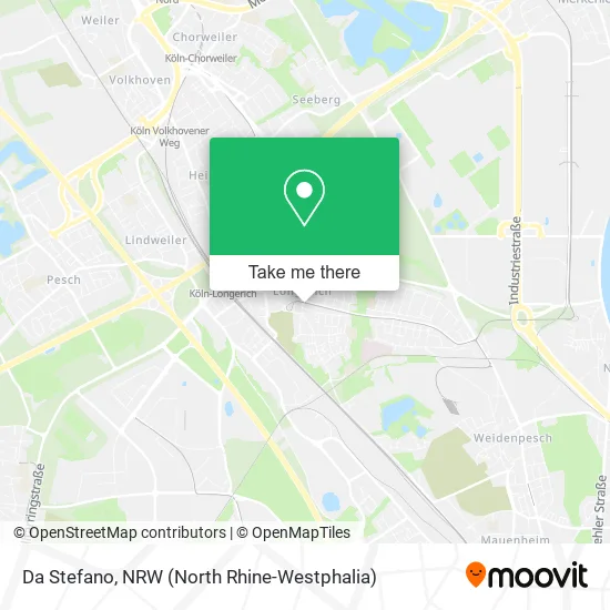 Карта Da Stefano