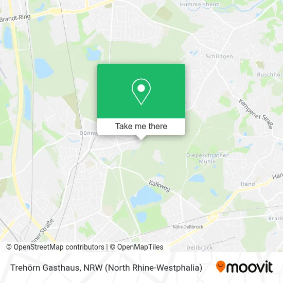 Trehörn Gasthaus map