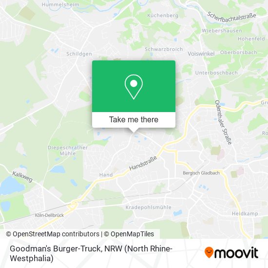 Goodman's Burger-Truck map
