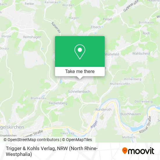 Карта Trigger & Kohls Verlag