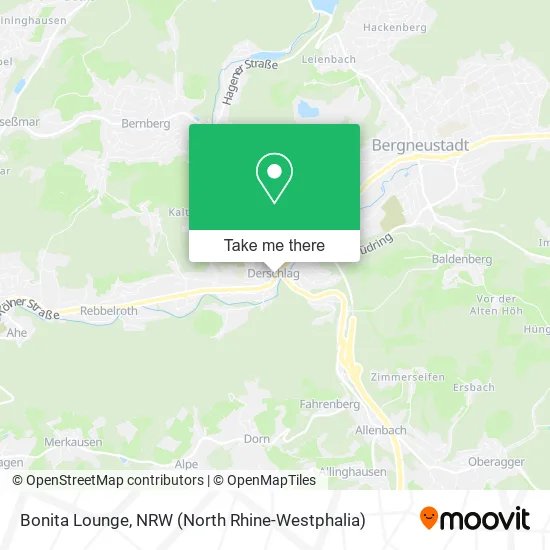 Карта Bonita Lounge