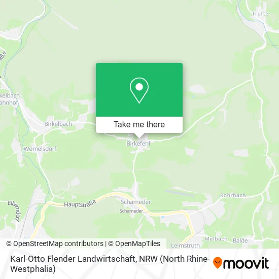 Karl-Otto Flender Landwirtschaft map