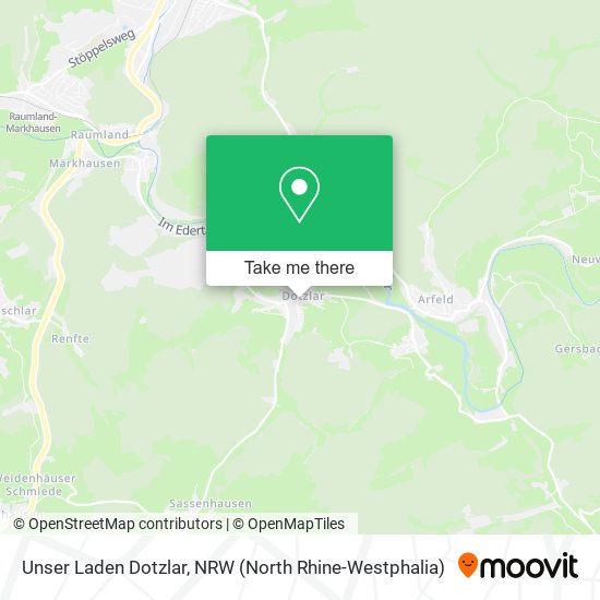 Карта Unser Laden Dotzlar